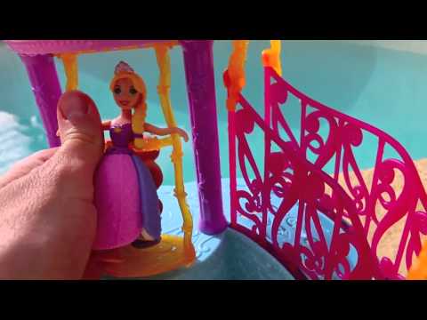 Disney Princess Petal Float Princess Ariel Rapunzel Belle Cinderella Mermaid Bath Toy DisneyCarToys