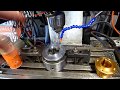 Drilling and tapping a bolt circle with a cheap Digital Readout.