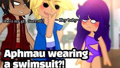 || Aphmau wearing a swimsuit/she said she’s from the island meme || Gacha meme/trend || Aphmau ||
