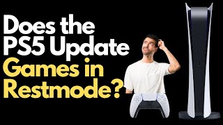 PS5 - Update Games in Rest Mode