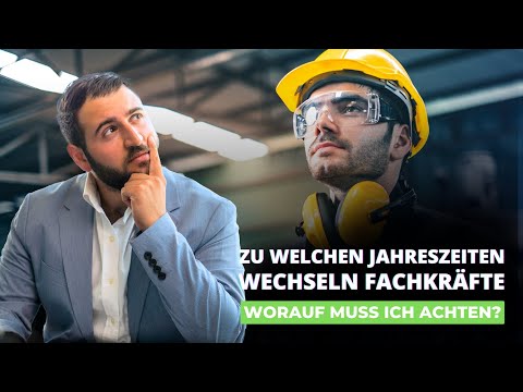 Wann wechseln Mitarbeiter am häufigsten den Arbeitgeber? Die Einflüsse der Jahreszeiten auf den Job!