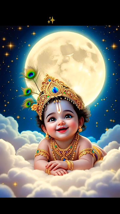 4 Most Beautiful Picture Of little Krishna ||🌼💙✨||