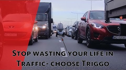 Triggo | First car that can filter through traffic jams!