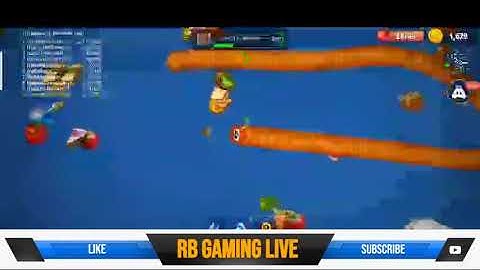 Wormzone .Io  Live Stream Gameplay (Part-122) ||  Android / IOS Gameplay  Walkthrough