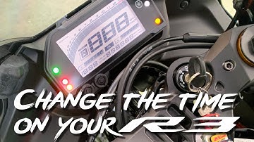 How to Change Time on the NEW R3 (2019+)