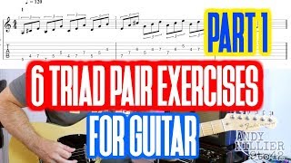 Video-Miniaturansicht von „6 Triad Pair Exercises for Guitar Part 1“