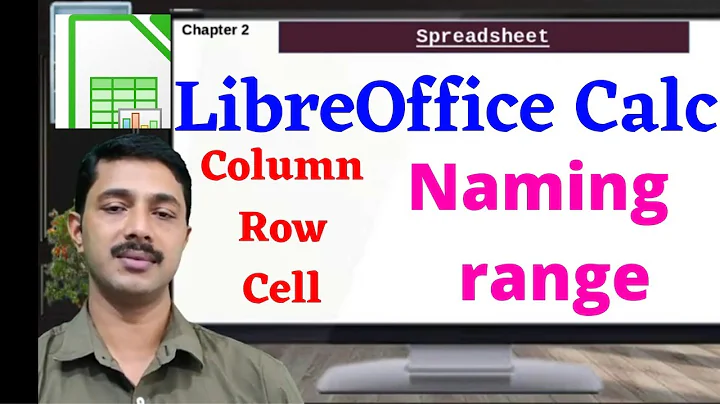 +2 CA2.2 | LibreOffice Calc | Column & Row | Cell | Naming range | Basics