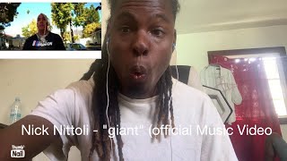 Nick Nittoli - "Giant" (Official Music Video) Reaction