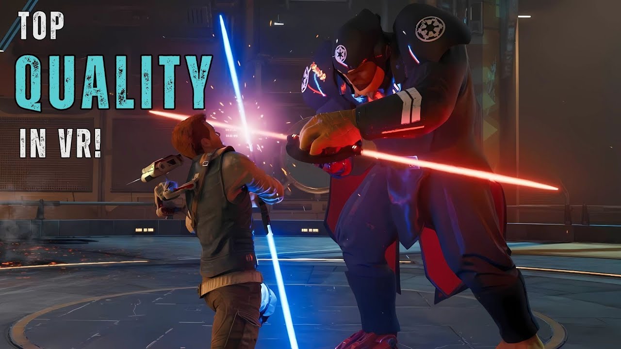 Experiencing First Person Jedi Survivor in Full Virtual Reality