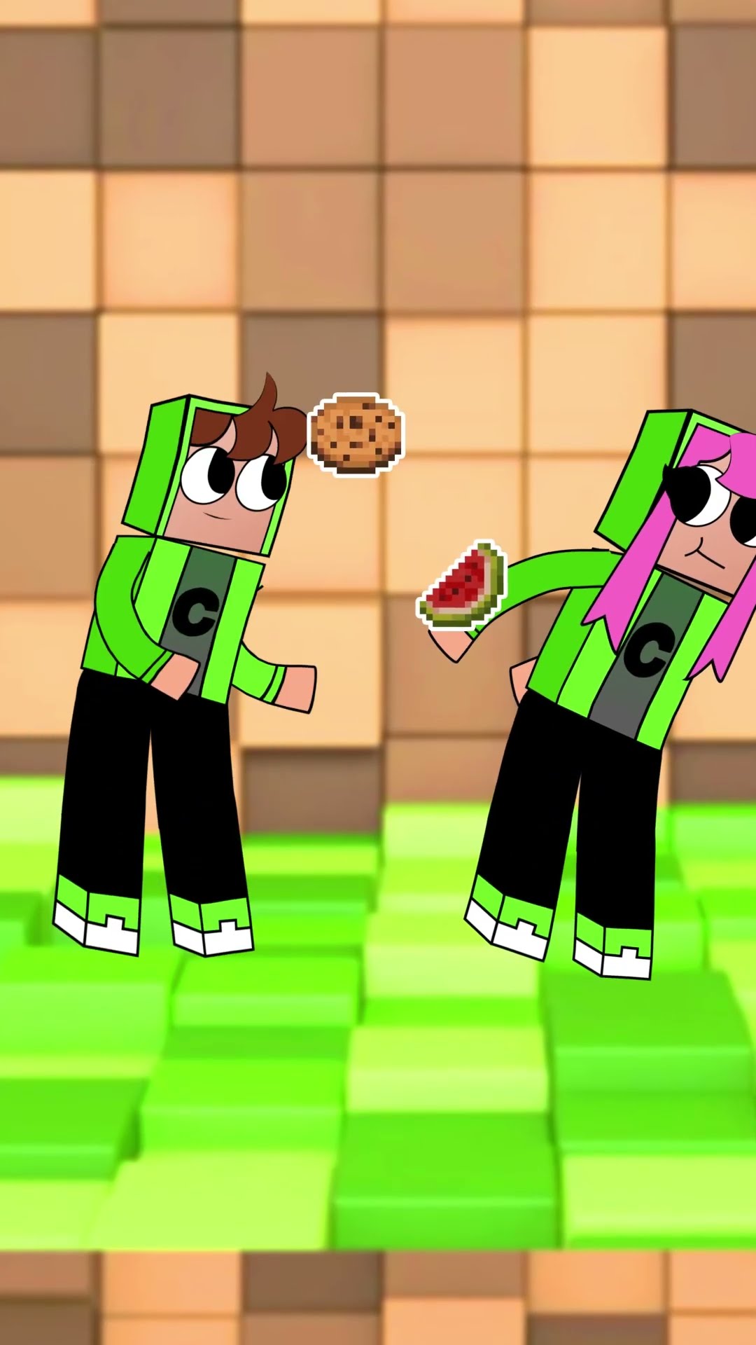 Comendo Besteira VS Comendo Saudável
