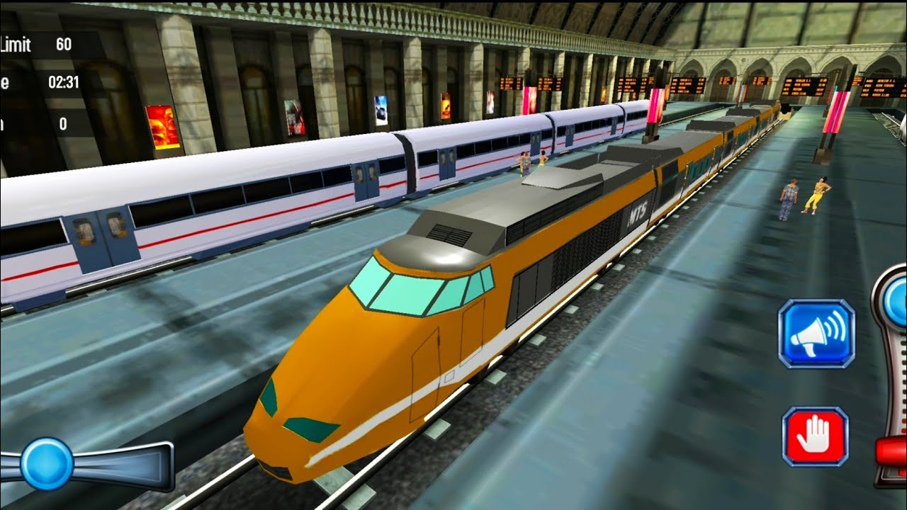 Euro Train Driving 2019 Bullet Train Game (Level 3) YouTube