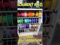3d filament spool rack with IKEA billy bookcase