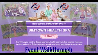 The Sims FreePlay - SimTown Health Spa Community Event Walkthrough (Spa Update!)