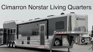 Cimarron Norstar 4 Horse Living Quarters