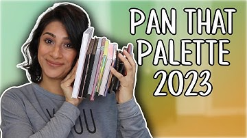PAN THAT PALETTE 2023 CHOICES | A Twist To The Original Idea