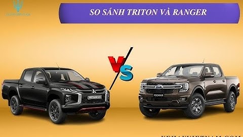 So sánh thông số xe bán tải