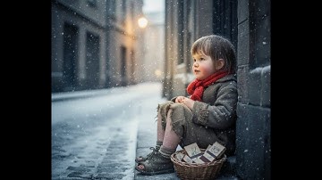 ❄️🎵 “Little Matches in the Snow” — Original English Song 《雪中的小火柴》