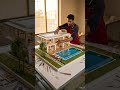 “Luxury Mini Villa with Swimming Pool on Workshop Table 🏡🏊 | Cinematic Diorama” #viralvideo #diorama