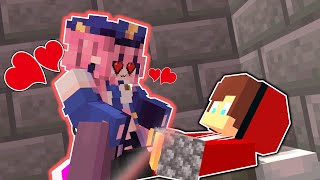 Maizen : JJ Prison Love Curse  Minecraft Parody Animation Mikey and JJ