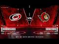Carolina Hurricanes vs Ottawa Senators! NHL 26! Playoffs!