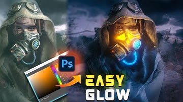 Easy Glow Step By Step And Highlights EP 4 !! Photoshop ✔🔥