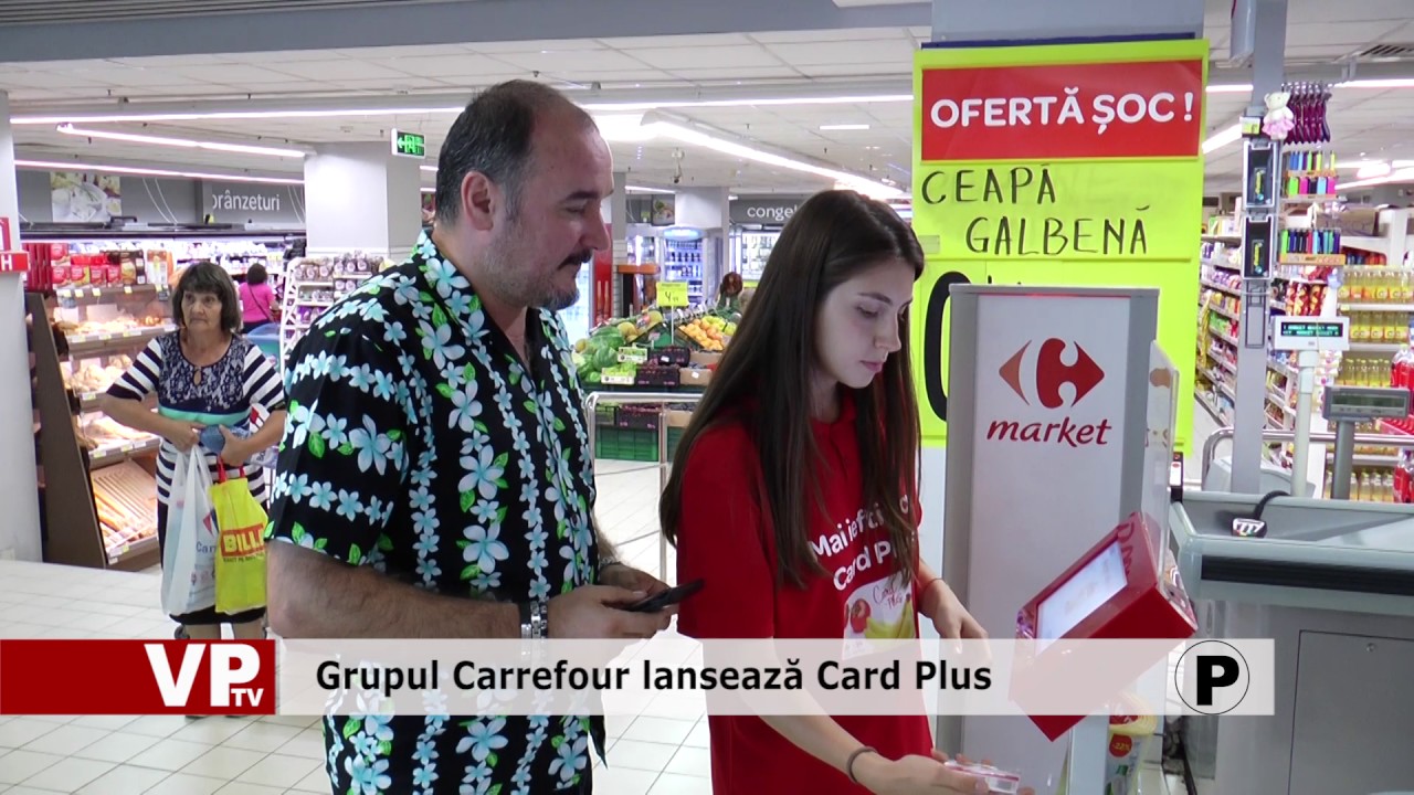 New Grupul Carrefour lansează Card Plus Publicitara