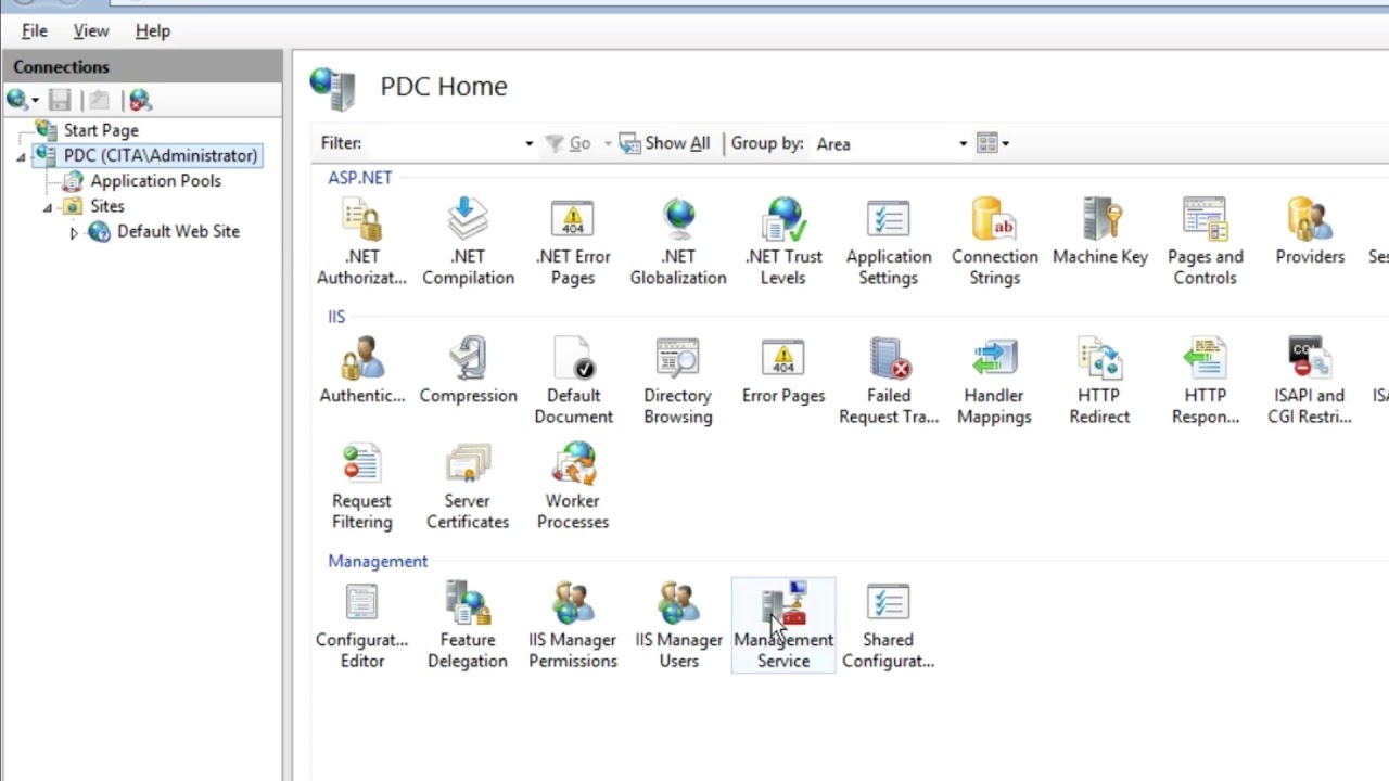 How To add websit to IIS on windows server 2012 - YouTube