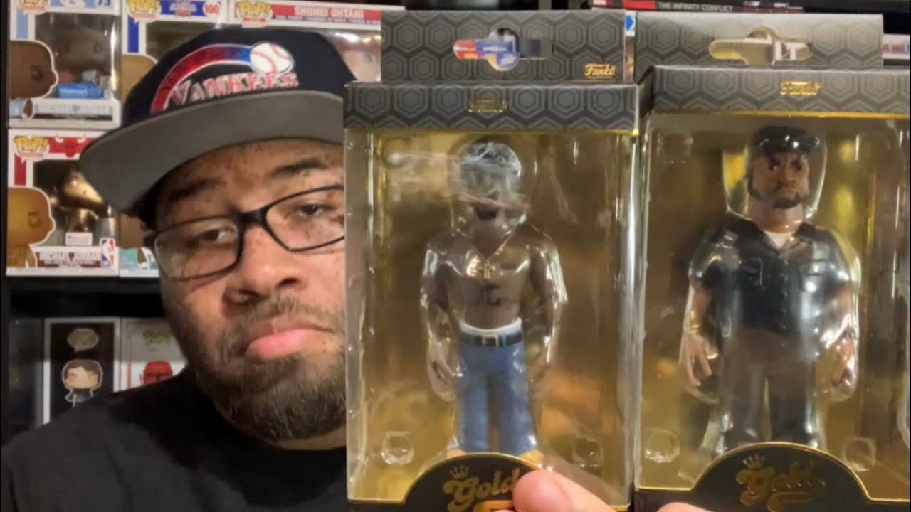 Tupac \u0026 Ice Cube Funko Gold Review 