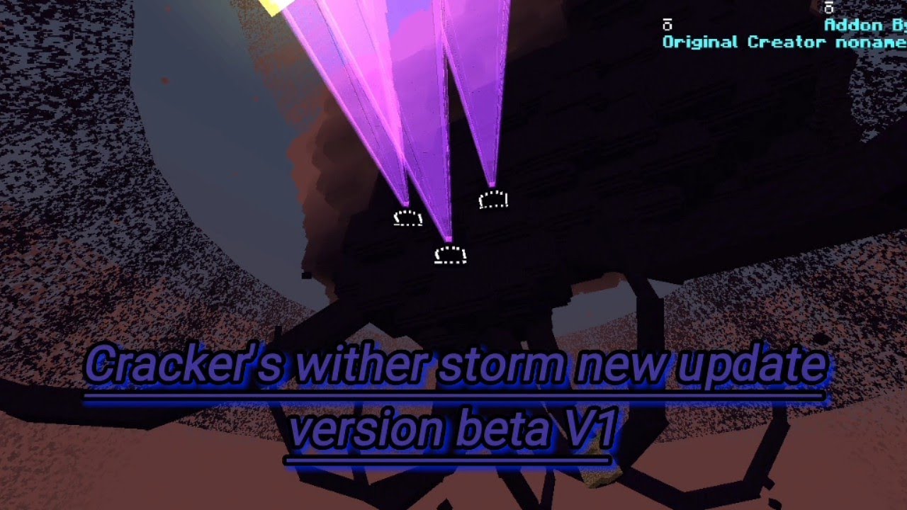 Cracker's wither storm new update V1 beta by FLIZER X witherstormmod