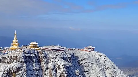 Breathtaking View of Emei Mountain Becoming Winter Fairyland in Southwest China - DayDayNews