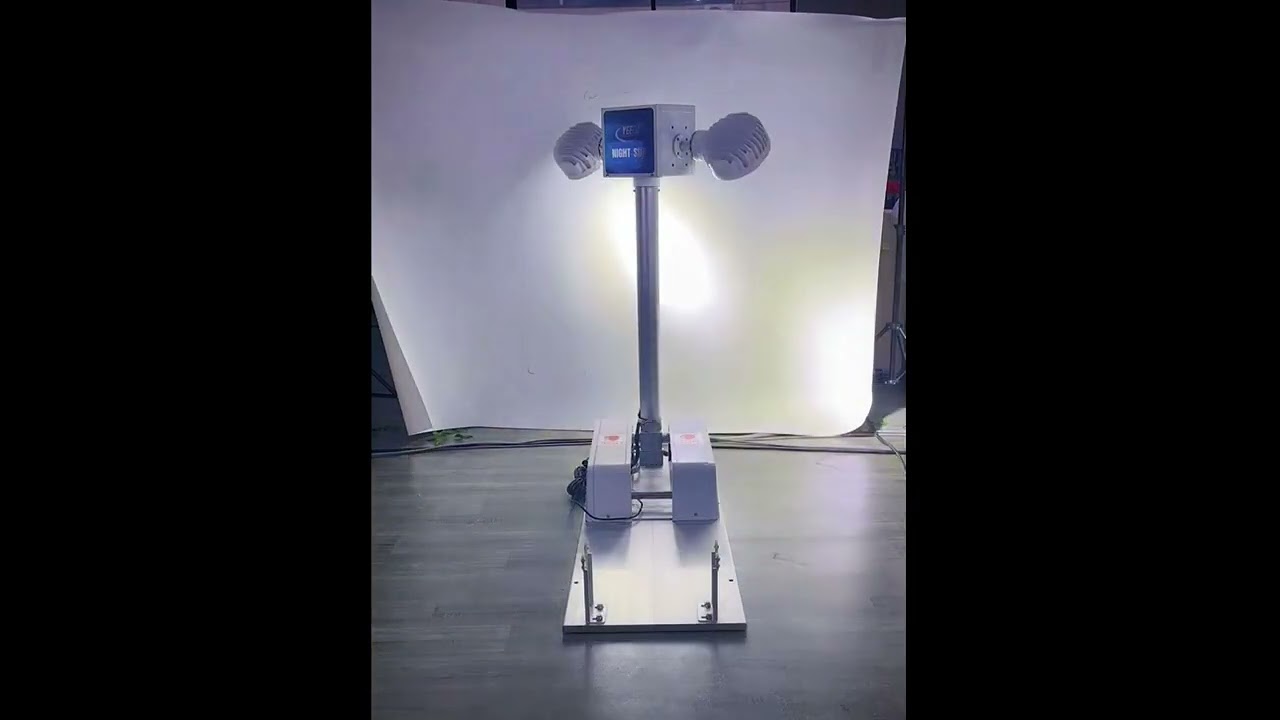 EMS RESCUE FIRE TRUCKS PATROL POLICE NIGHT LIGHTING TOWER