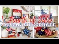 *NEW* CLEAN AND DECORATE WITH ME 2022 // FOURTH OF JULY DECORATE WITH ME // PATRIOTIC DECOR IDEAS