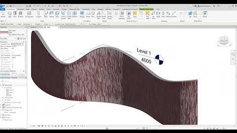 Using the Massing Tool in Revit to Create Complex Curved Walls