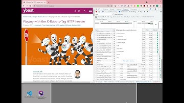 Add Tab X-Robots-Tag to Chrome DevTool Network