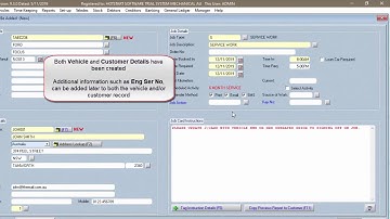 WASP Insert New Vehicle Job