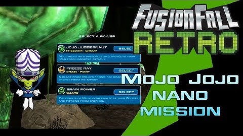 Mojo Jojo Nano Mission - FusionFall Retro