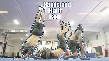 How To Handstand Half Roll - Parkour Tutorial by Bob Reese