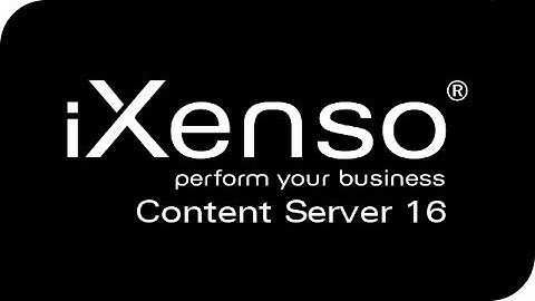 iXenso AG - OpenText Content Server 16