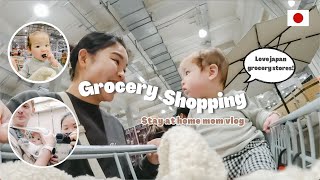 japan vlog | grocery shopping at local supermarket + costco ✨