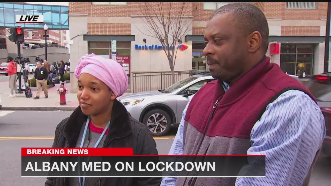 Albany Med employee, husband speak about lockdown - YouTube