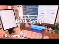 MY SIMPLE DESK SETUP // DESK TOUR