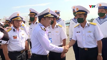 Bộ Tư lệnh Vùng 4 Hải quân tiễn Đoàn công tác số 4 đi thăm huyện đảo Trường Sa và Nhà giàn DKI