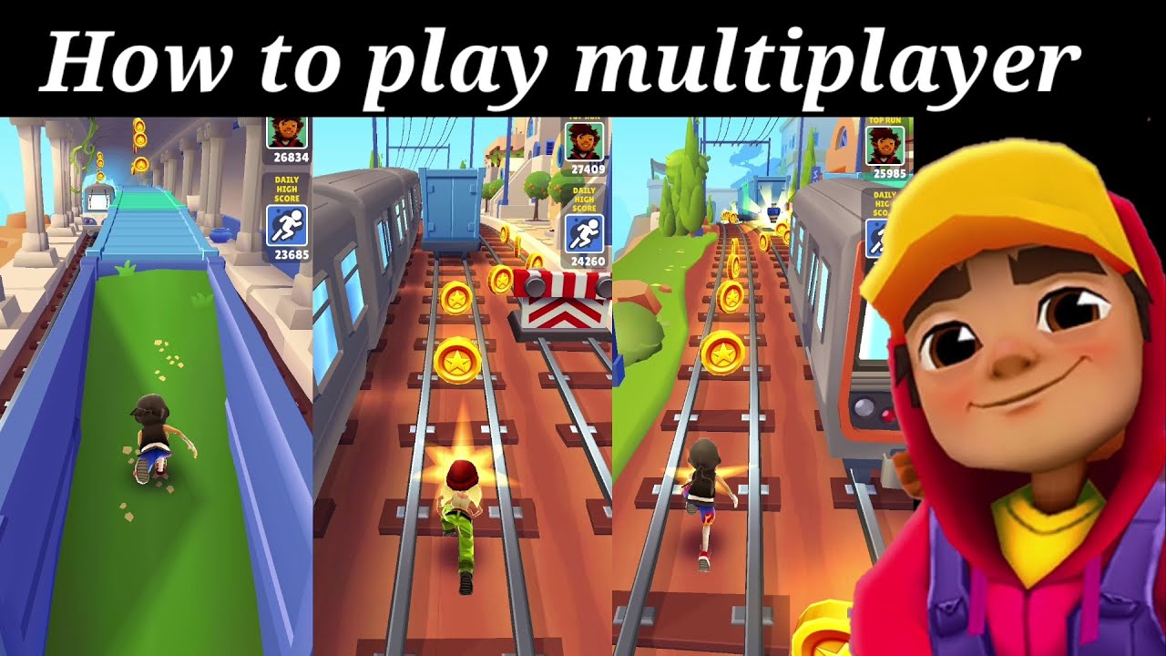 SUBWAY SURFERS ONLINE MULTIPLAYER EXISTE! 