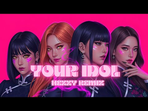 YOUR IDOL HEXXY EDM Remix AI Girl Group Cover Female Version Kpop Demon Hunters Soundtrack 