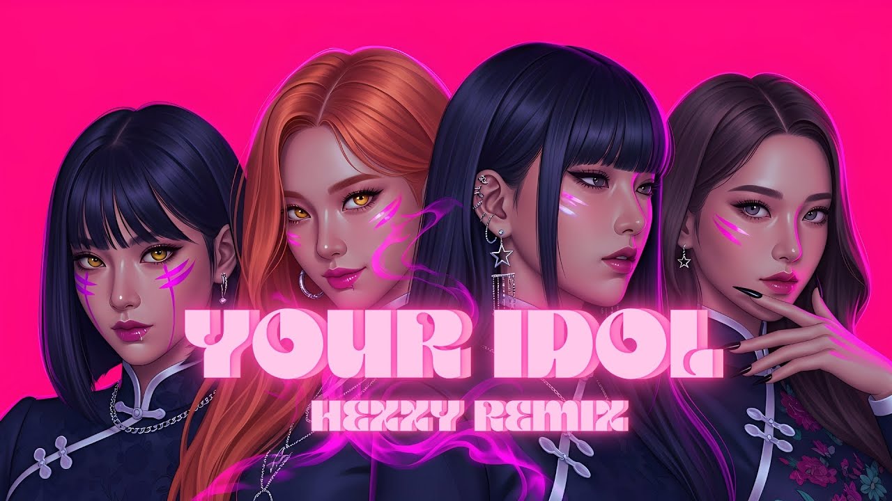 YOUR IDOL - HEXXY EDM Remix AI Girl Group Cover | Female Version | Kpop Demon Hunters Soundtrack