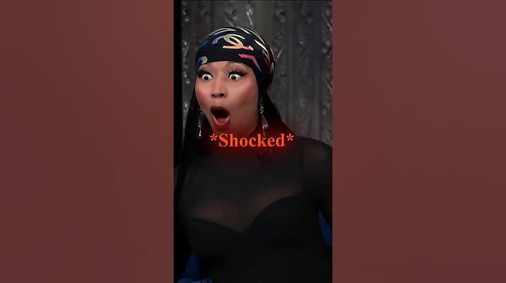 Nicki Minaj and Stephen Colbert Rap Battle🔥