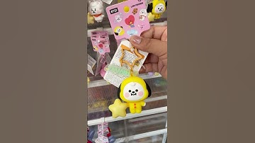 BT21 Baby keychains at Miniso #bt21 #bt21bts #bt21chimmy #bt21cooky #myminisousa #minisoambassador