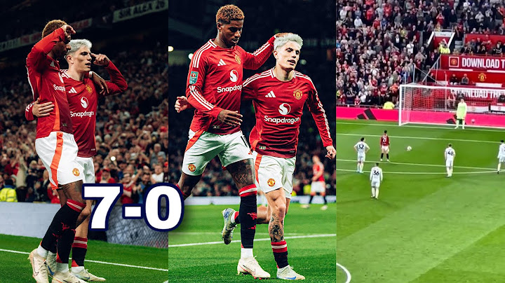 Crazy Celebrations 🔥 Manchester United vs Barnsley (7-0)  Rashford, Garnacho, Anthony and Eriksen go