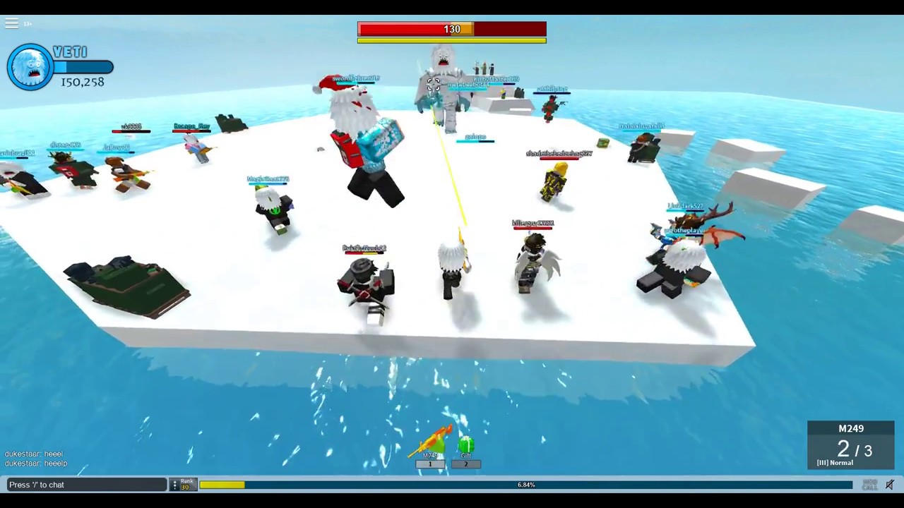 Defeating Yeti II on R2DA - YouTube