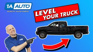 Don’t Like Your Truck Sitting Low in the Front? You Can Change It With a Leveling Kit!